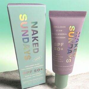 Naked Sundays Collagen Glow SPF 50+ Mineral Sunscreen - Mini Size